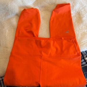 Fabletics Orange Leggings